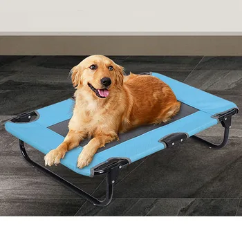 

Removable Pet Camp Bed for Teddy Golden Hair pet Large Dog Breathable Mattress Washable Pad Folding Travel Mat