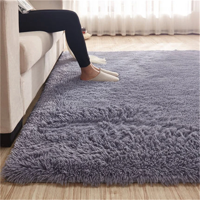 

Thick Anti-slip 200*300CM Large Floor Carpets for Living Room Modern Plush Fabric Area Rug for Bedroom Soft and Comfortable Rugs