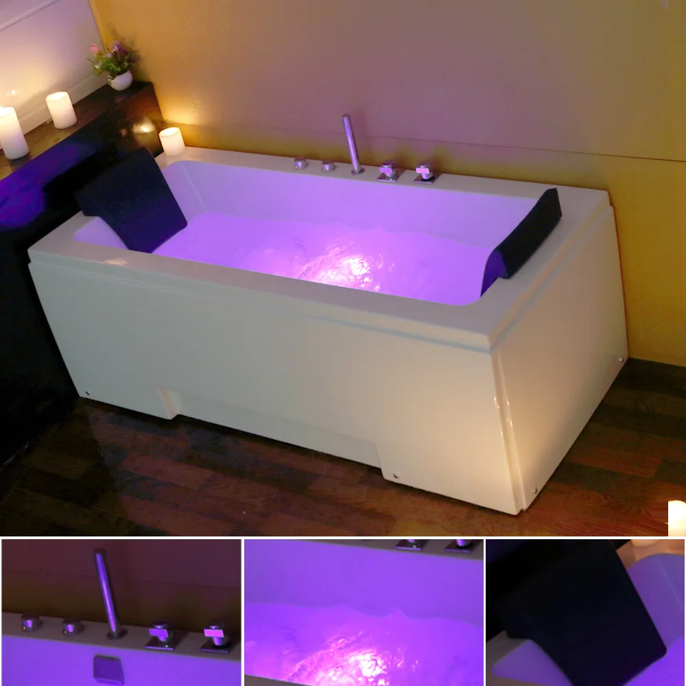 white bathtub