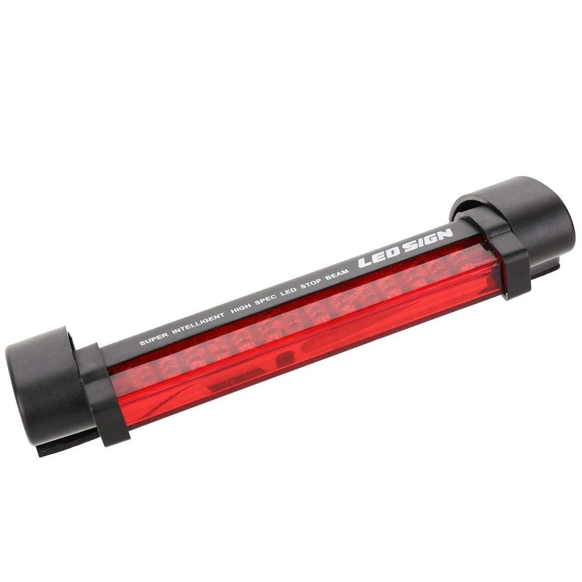 Mayitr 1pc Red Universal High Mount Stop Tailgate Lamp 12V 14LEDs Car 3rd Third Brake Rear Tail Light for Car Signal Lights
