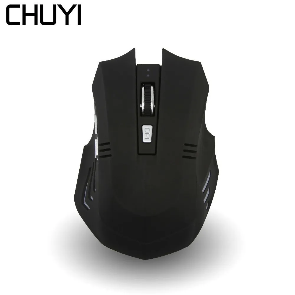 

CHUYI 6 Buttons Silent Bluetooth Wireless Mouse Rechargeable 1600DPI Computer Gaming Mice Optical Game Mause For PC Laptop Gamer