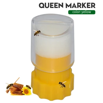 

Bee Queen Marking Cage Marker Catcher Plastic Bottle Beekeeper Tool Non-toxic and Safe Beekeeping Equipment For Capture Bee