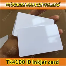 200 шт./лот rfid 125 кГц EM4100 чип пустая ID струйный открытка с печатным текстом от epson/принтеров Canon с лотком карты