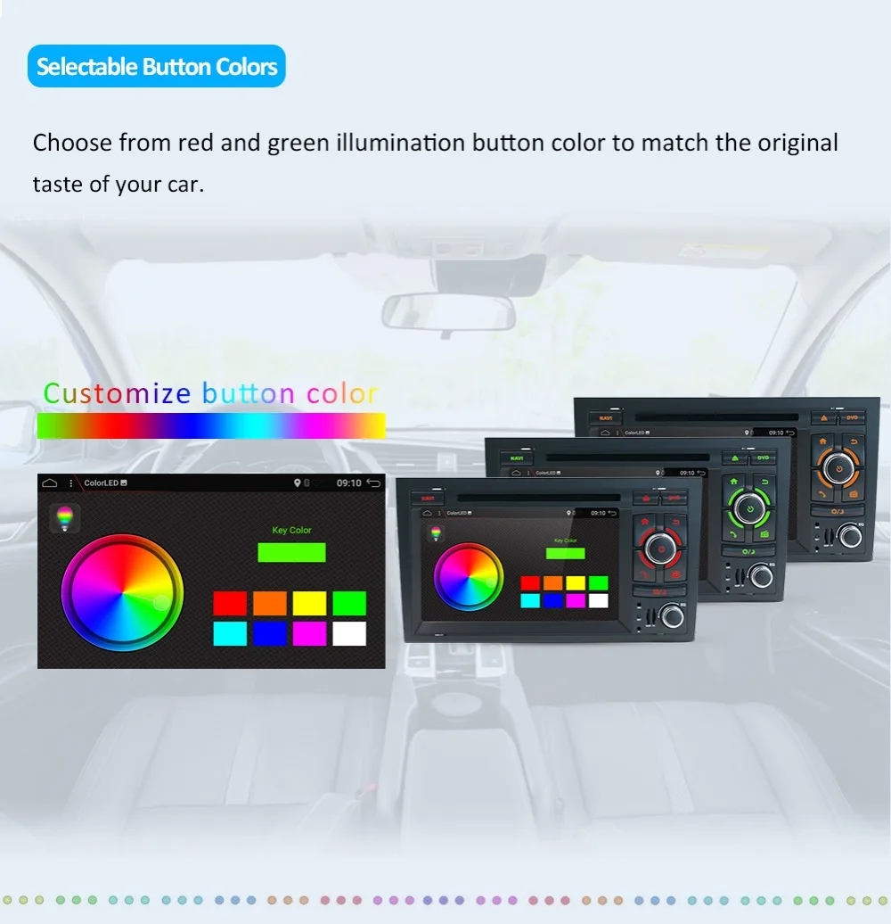 Perfect OCTA 8 CORE 2 DIN Android 9.0 Car DVD PLAYER For AUDI A4 GPS stereo multimedia navigation RADIO RECEIVER tape recorder WIFI BT 5 Perfect OCTA 8 CORE 2 DIN Android 9.0 Car DVD PLAYER For AUDI A4 GPS stereo multimedia navigation RADIO RECEIVER tape recorder WIFI BT 5