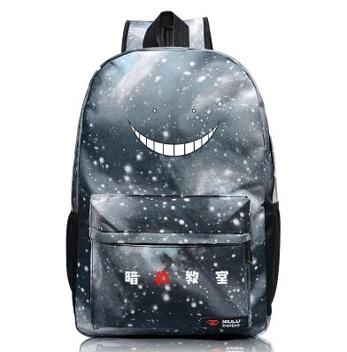Аниме Харадзюку, холст, класс, школьный рюкзак с печатью, сумки для подростков, рюкзак Mochila, Детские рюкзаки - Цвет: 8