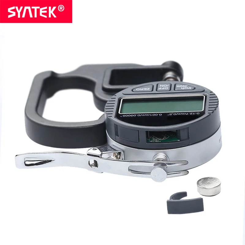 Электронный цифровой толщиномер Syntek 0 5 дюйма 1 дюйм 01/0 001 мм|Микрометры| |