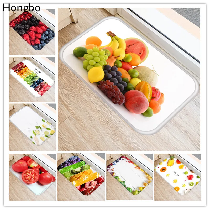 Hongbo Fruit Pattern Door Mats Outdoor Anti-slip Carpet Kitchen Home Floor Mats Flannel Bedside Rugs Absorbent Bathroom Mat Hongbo Fruit Pattern Door Mats Outdoor Anti-slip Carpet Kitchen Home Floor Mats Flannel Bedside Rugs Absorbent Bathroom Mat