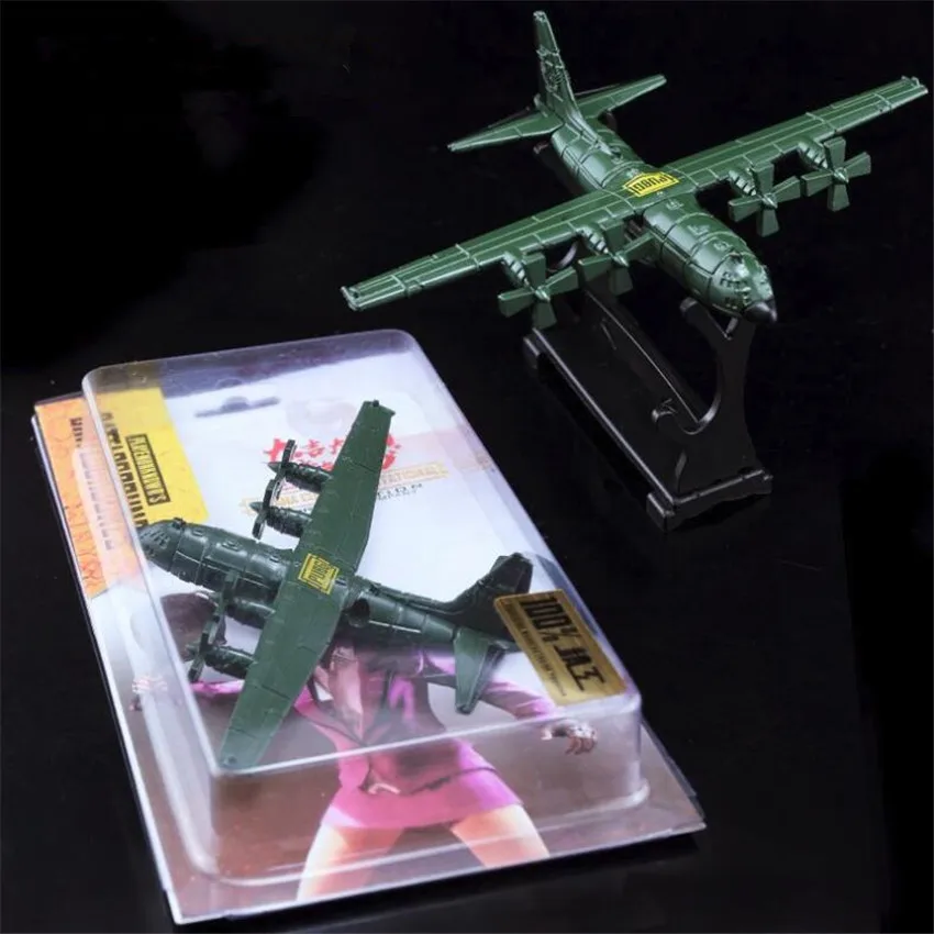 Game-PUBG-Airplane-Playerunknown-s-Battlegrounds-Cosplay-Costumes-Props-Alloy-Armor-Key-Chain-Keychain-Plaything-Figure (4)