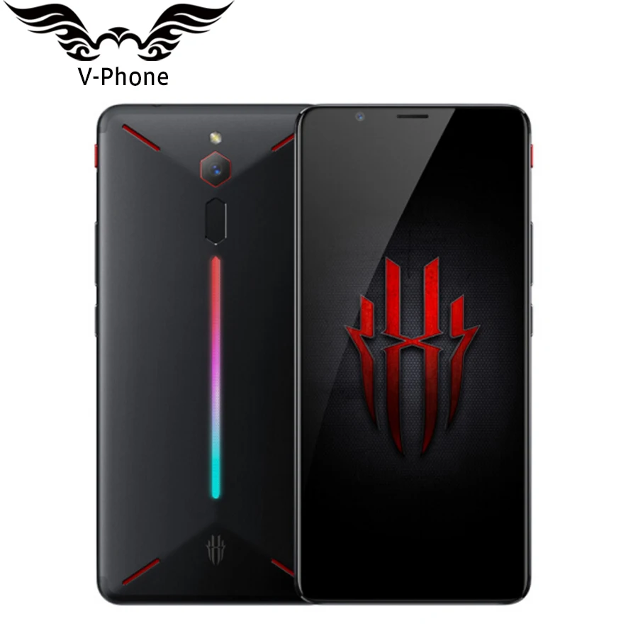 2018 новый оригинальный zte Нубия Red Magic игровой мобильный телефон 6 "Octa Core 8 ГБ 128 ГБ полный Экран отпечатков пальцев 4G игровой смартфон