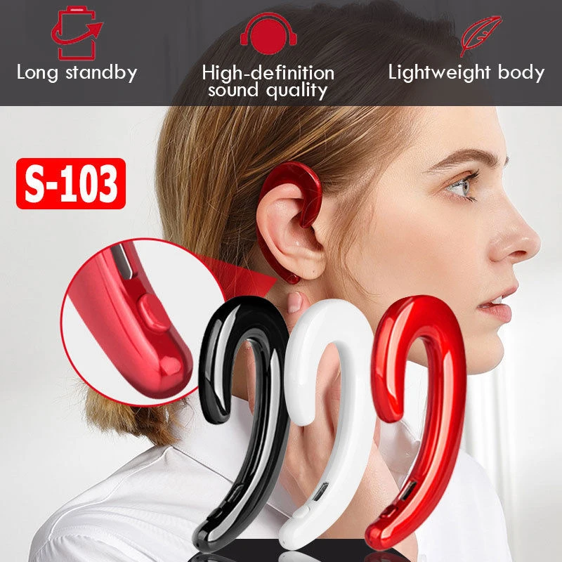 bone conduction hook earphone
