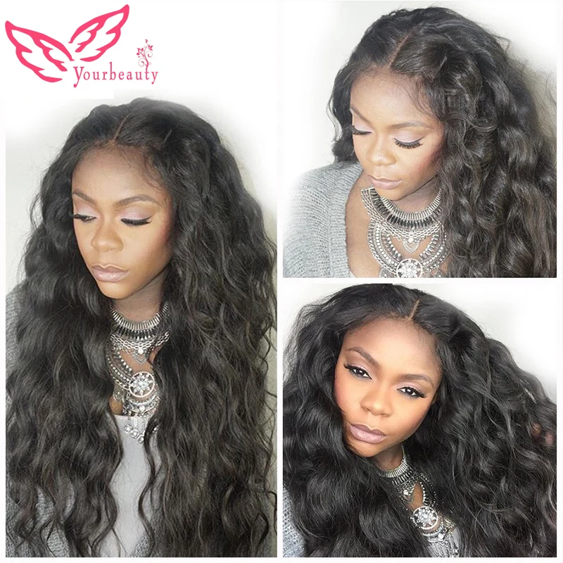 

2016 Body Wave Unprocessed Virgin Brazilian Full Lace Human Hair Wigs Lace Front Wigs Glueless Full Lace Wig For Black Women