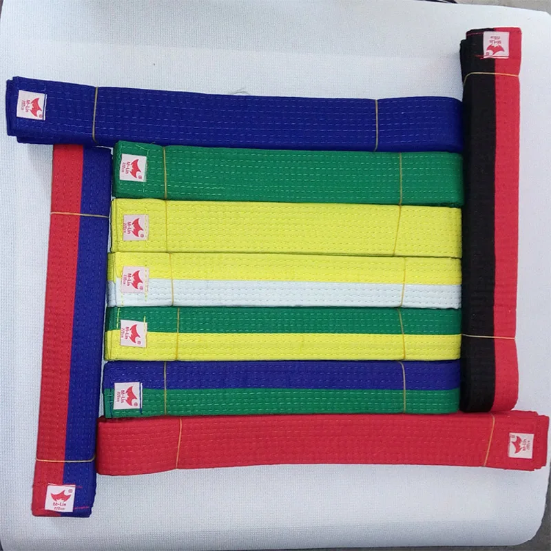 Taekwondo Summer Uniform Blue Stripe Pockets Mooto TKD Suits Doboks Short Sleeve