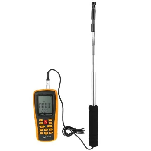 handheld anemometer hot wire anemometer measure wind speed for air