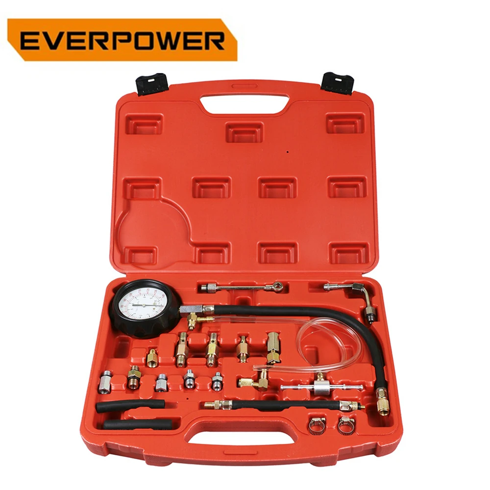 Everpower Manometro презионный горючий TU 114 топливный насос тестер инжектор манометр