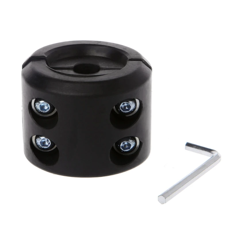 

ATV UTV Winch Split Cable Hook Stop Stopper Set Rubber Cushion ATV-SCHS Black