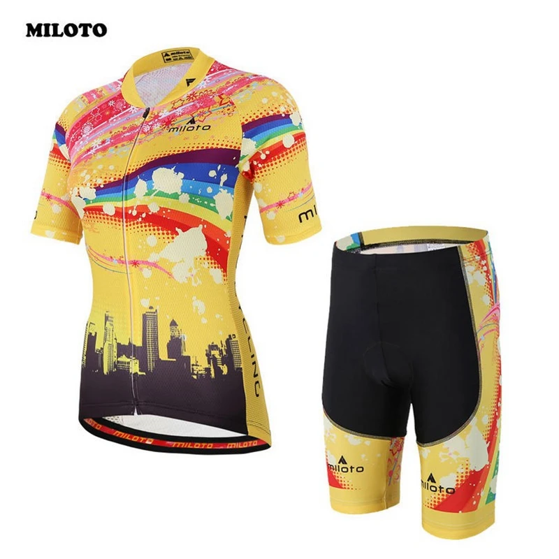 womens yellow cycling shorts
