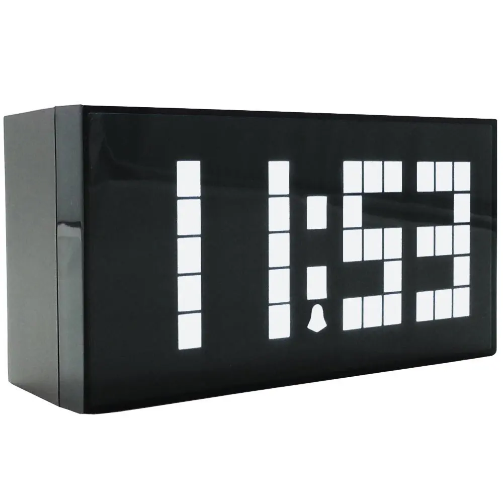 Big numbers Digital Alarm Clock Wall Clock LED Calendar Clock