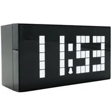 Big numbers Digital Alarm Clock Wall Clock LED Calendar Clock Electronic Large Despertador Christmas countdown timer