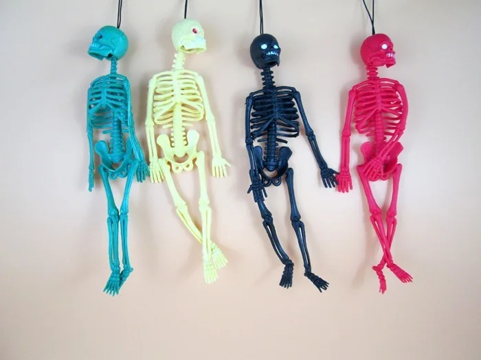 Продукт хитрый страшно Скелет тела кости Модель Дети шутки Хэллоуин игрушки