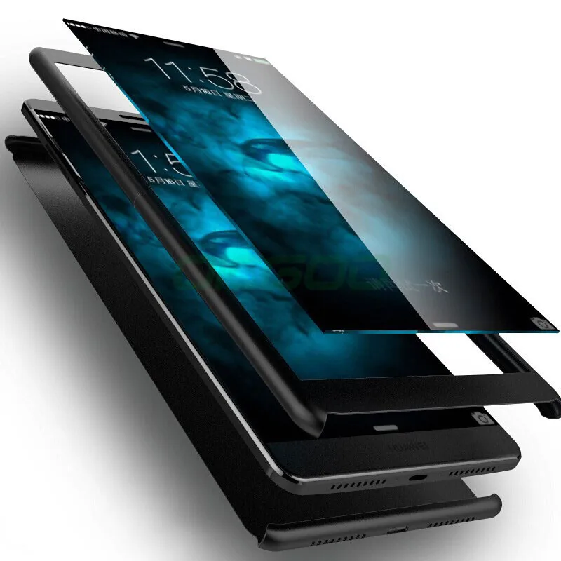 OICGOO Роскошный 360 градусов полный чехол для телефона s huawei P20 P10 Lite Plus Pro