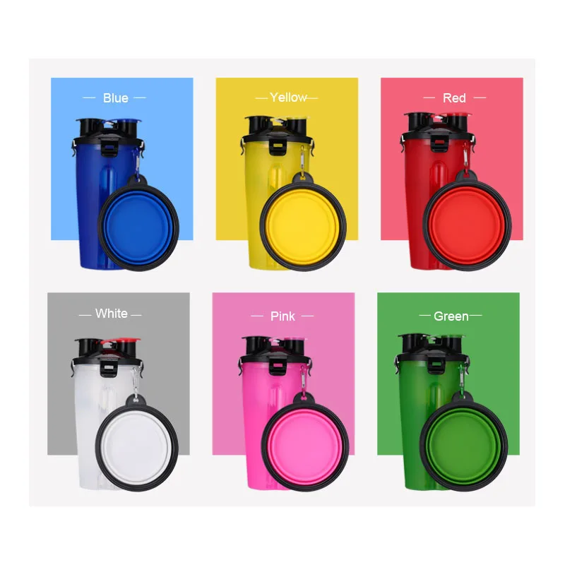 2 In 1 Dog Drinking Water Bottle (8)