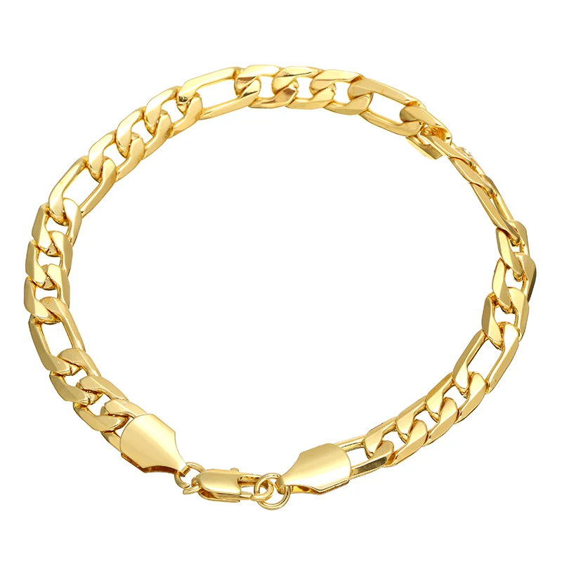 Vintage Men Cuban Chain Bracelet Jewelry bisuteria Shellhard Fashion Trend  Gold Metal Bangle Wristband For Male Birthday Gift