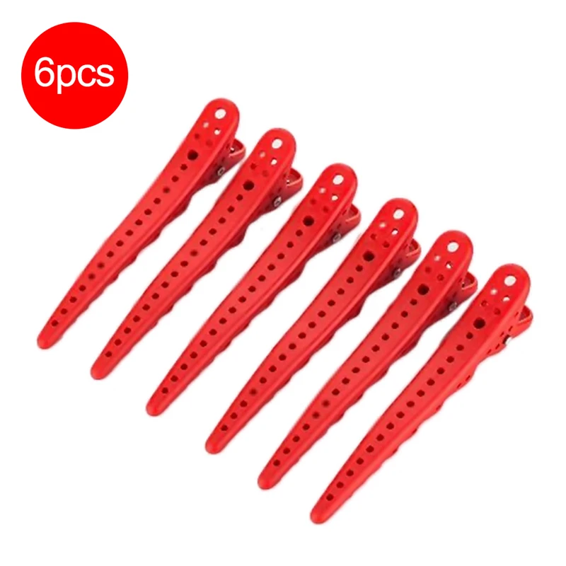 Hot 6Pcs Hair Clips Crocodile Mouth Professional Hairdressing Salon Hairpins 6 Color Pinzas Para El Cabello Hot 6Pcs Hair Clips Crocodile Mouth Professional Hairdressing Salon Hairpins 6 Color Pinzas Para El Cabello