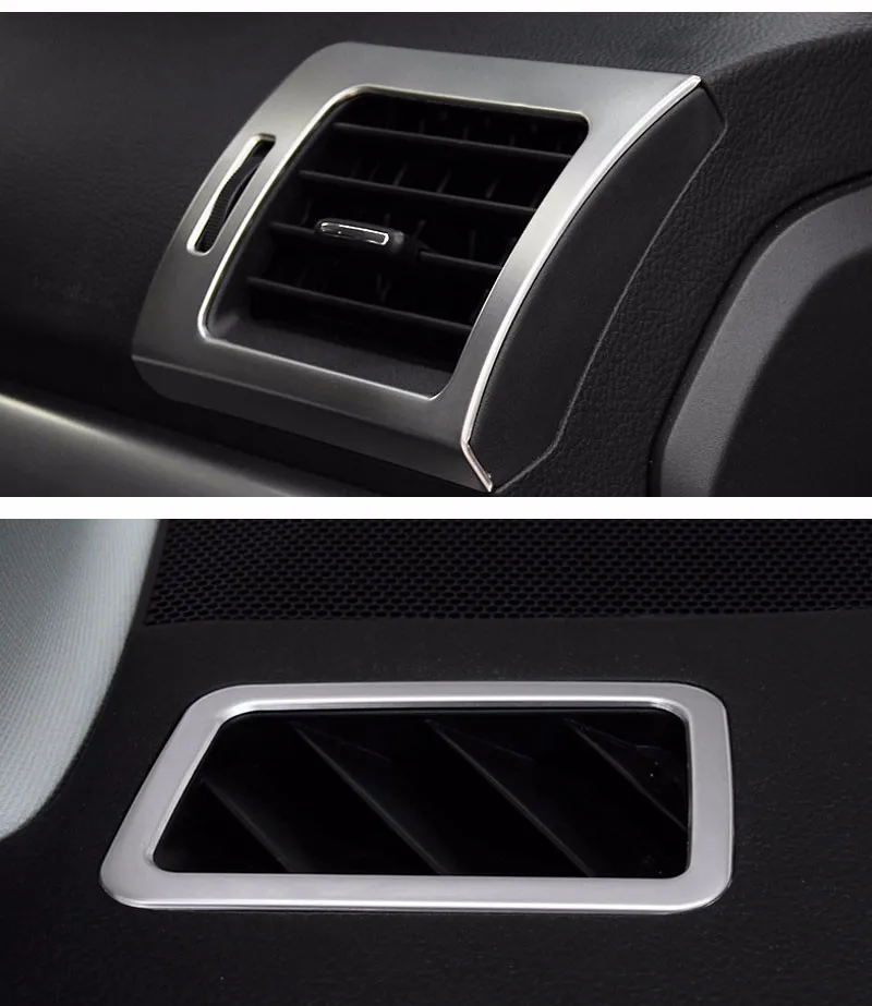 QCBXYYXH для Subaru Forester 2013- стайлинга автомобилей ABS 5 шт./компл. подкладке Кондиционер панель декоративные блестки Авто пайетки