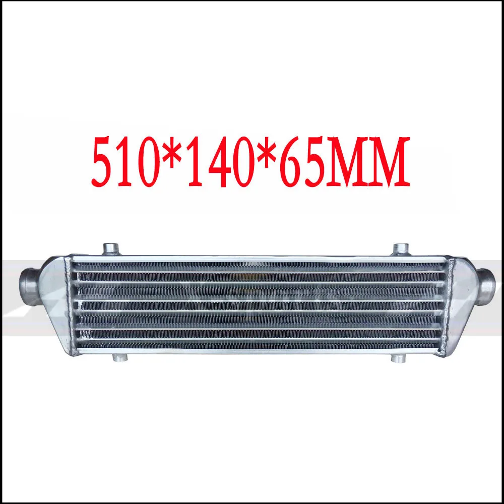 

Car Cooling System Turbo Parts Radiator Intercooler Front Mount Universal High Quality Aluminum Silver Core Body 510*140*65