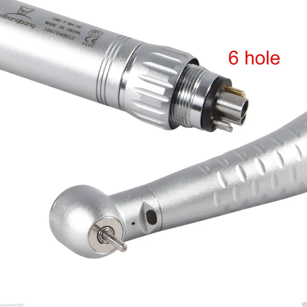 

2019 good quality 1 pcs dental LED High Speed Quick Coupler 6 Holes Turbine for Kavo Handpiece