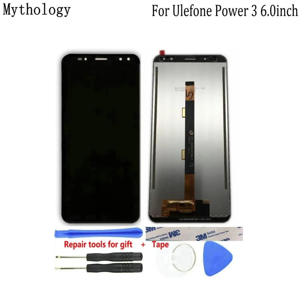 Для Ulefone Power 3 3S сенсорный экран дисплей Восьмиядерный 6 0 дюймов 2160X1080 FHD зеркальная