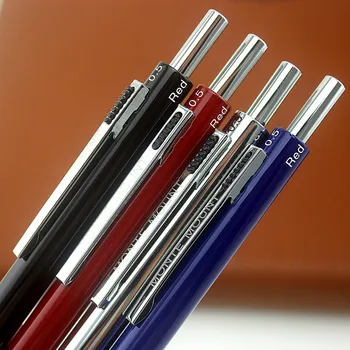 400 RED AND SILVER MULTIFUNCTION 4 IN 1 BALLPOINT PEN AND PENCIL 0.5 SILVER BLACK 4 COLORS FOR CHOOSE 1