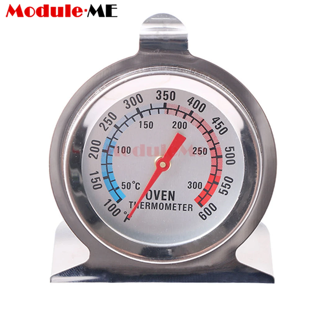 

Food Meat Temperature Stand Up Dial Oven Thermometer Stainless Steel Gauge Gage Large Diameter Dial Kitchen Baking Supplies