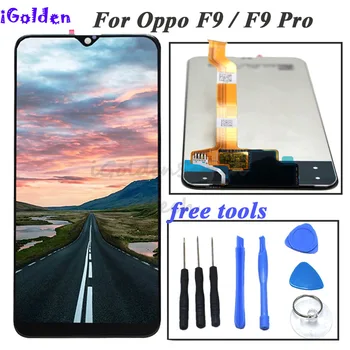 

6.3" For OPPO F9 LCD DIsplay + Touch Screen Digitizer Glass Assembly For Oppo F9 CPH1825 / F9 Pro CPH1823 lcd
