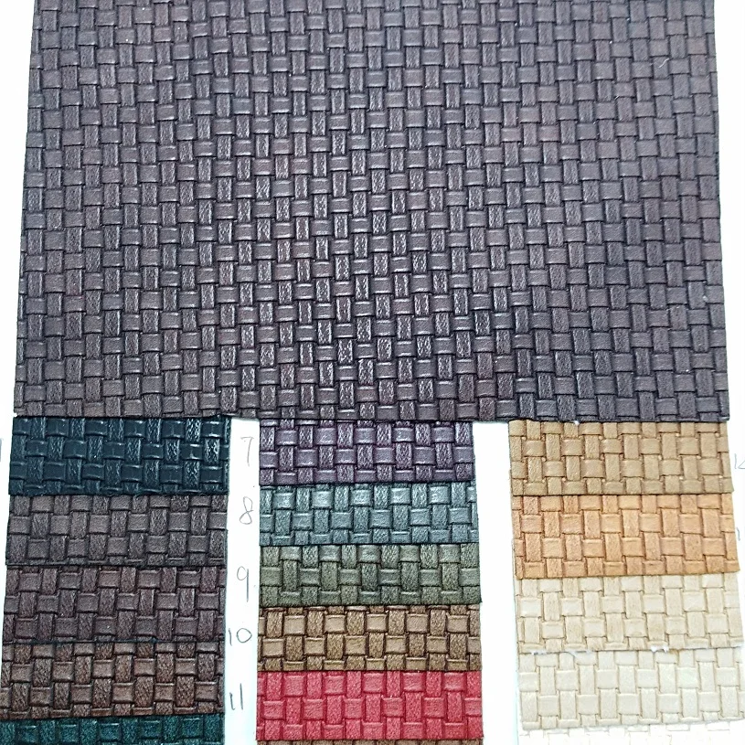 Buy 91x134cm Synthetic Leather, Embossed Weaving Grain