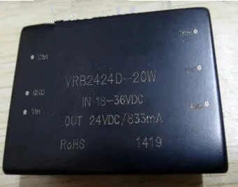 

Free Shipping DC-DC VRB2424D-20W VRB2424D SIP isolation 24V 18-36V turn 24V Regulated power 20W