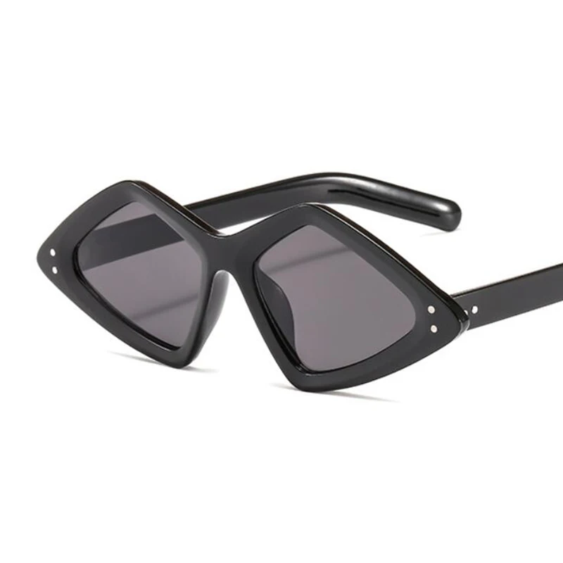 Punk Triangle Sunglasses Vintage Shades For Women Transparent Gray Sun Glasses Designer Luxury Brand Eyewear Gafas De Sol | Аксессуары