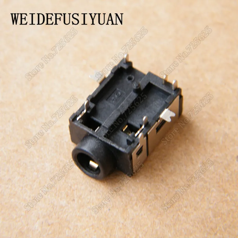 6P 6pin Connector Audio Sound Port Jack Socket Headphone Microphone for Lenovo Dell HP ASUS ACER Laptop