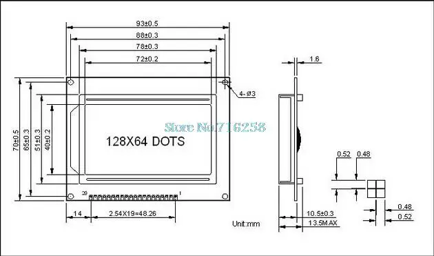 ЖК-дисплей доска желто-зеленый экран 12864 128X64 5V Синий Экран дисплей ST7920 ЖК-дисплей модуль для arduino