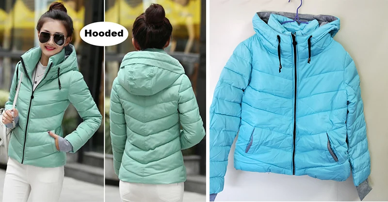 Women's Hot Cotton Padded Winter Jacket Variations