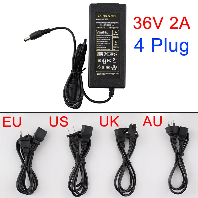 DC 12 В 13 в 14 в 15 в 18 в 24 в 36 В 1A 2A 3A 4A 5A адаптер питания 36 В адаптер питания 12 В для светодиодных лент светильник адаптер