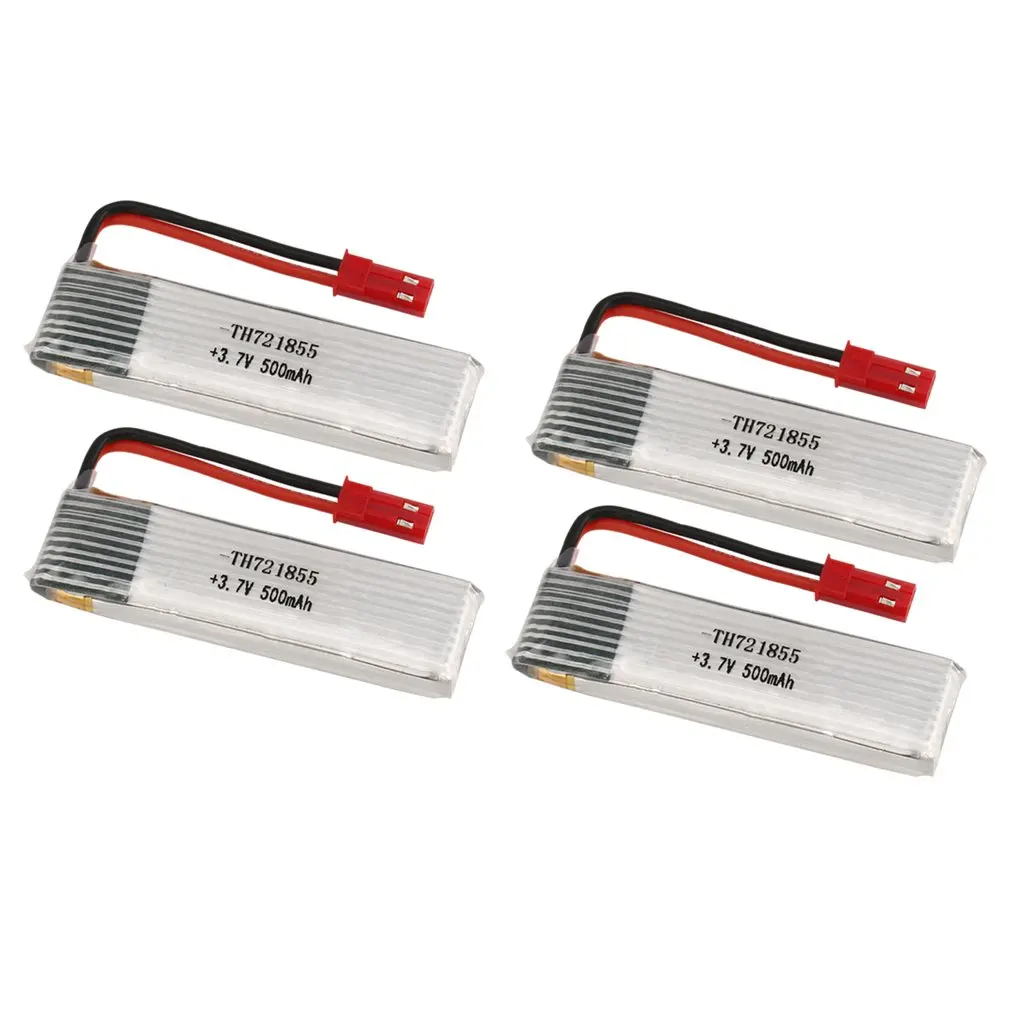 4 шт 3 7 V 500 mAh Li po Батарея с в 1 Зарядное устройство для Wltoys V966 V977 BAYANGTOYS X20 H37 RC Дрон