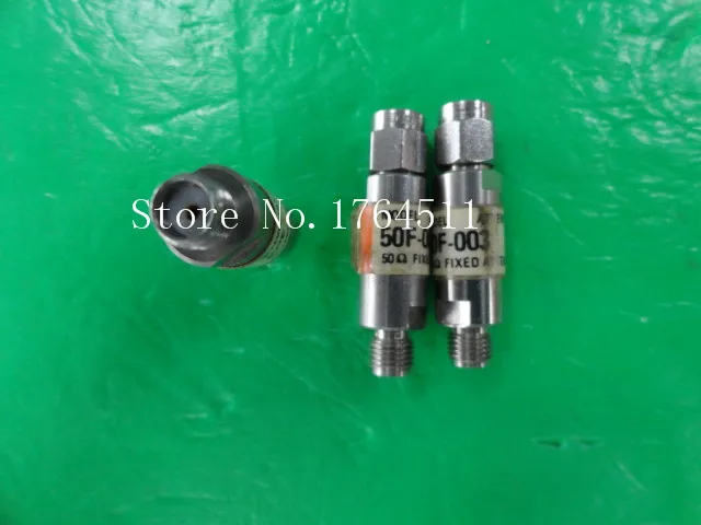 

[BELLA] JFW 50F-003 RF coaxial fixed attenuator DC-2GHz 3dB 2W SMA --10PCS/LOT