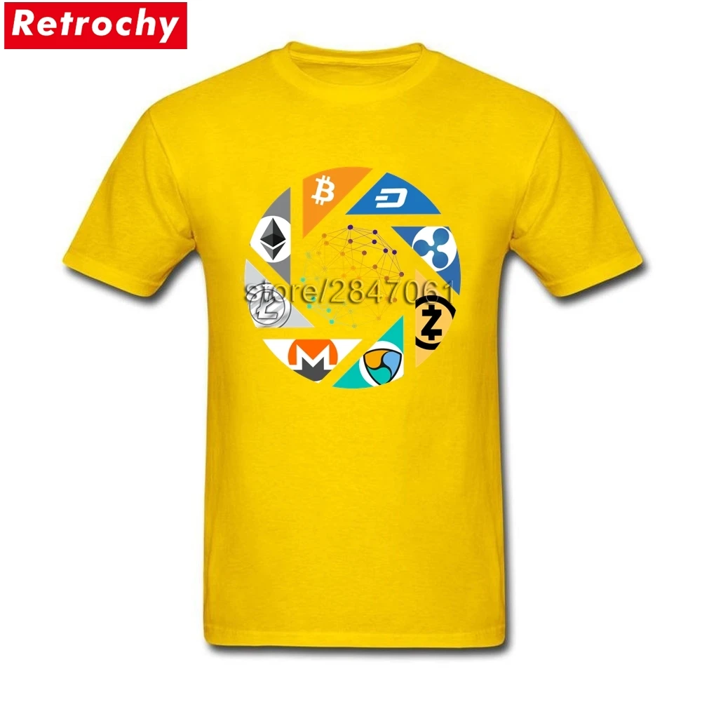 Cryptocurrency Bitcoin Litecoin Dash Zcash Ethereum Monero Ripple Men T Shirt Funny Short Sleeve O-neck T-shirt Cryptocurrency Bitcoin Litecoin Dash Zcash Ethereum Monero Ripple Men T Shirt Funny Short Sleeve O-neck T-shirt