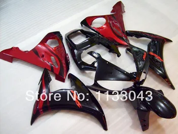 

Red black compression mold ABS fairings for Yamaha YZF-R6 03-05 YZF R6 03 04 05 YZF 600 R6 2003 2004 2005 fairing parts +7gifts