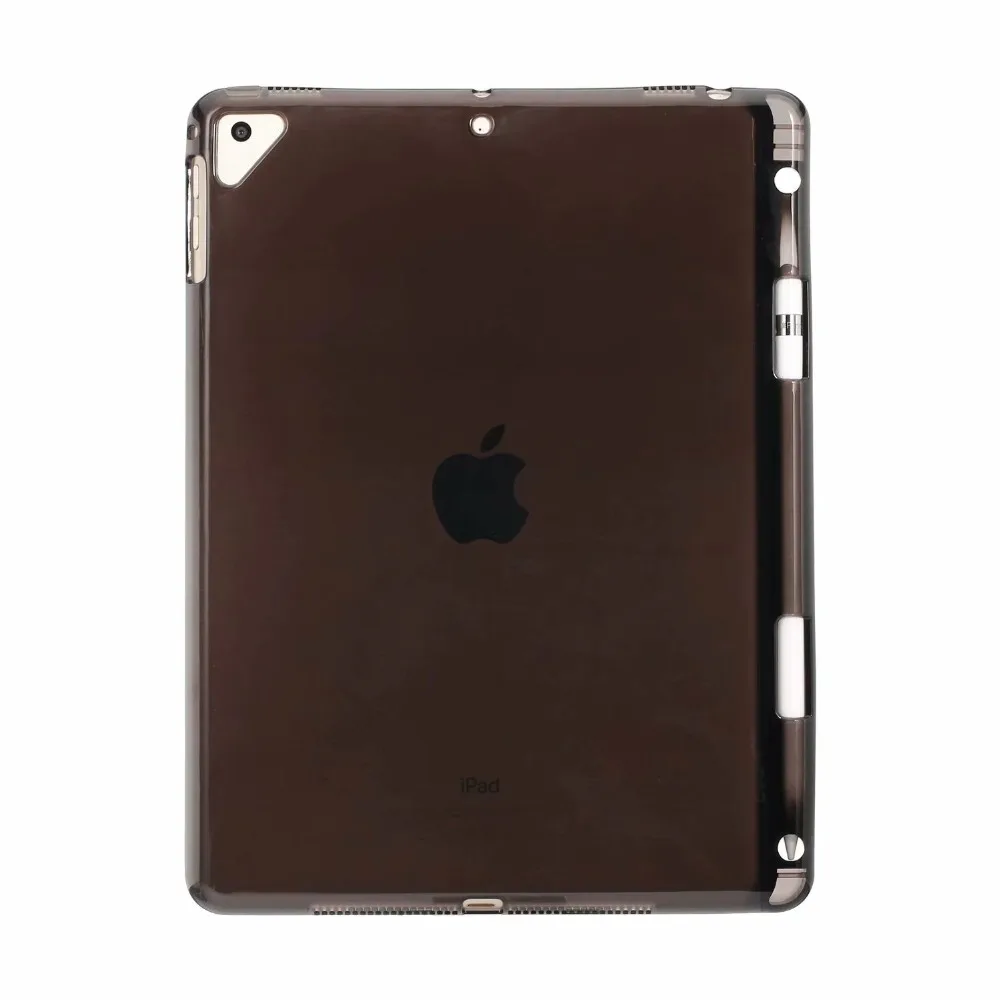 New 7.9'' Solid Clear Tablet Case for iPad mini 5 Pencil Case Transparent TPU Protective Cover for iPad mini 5 2019 Pencil Case (6)