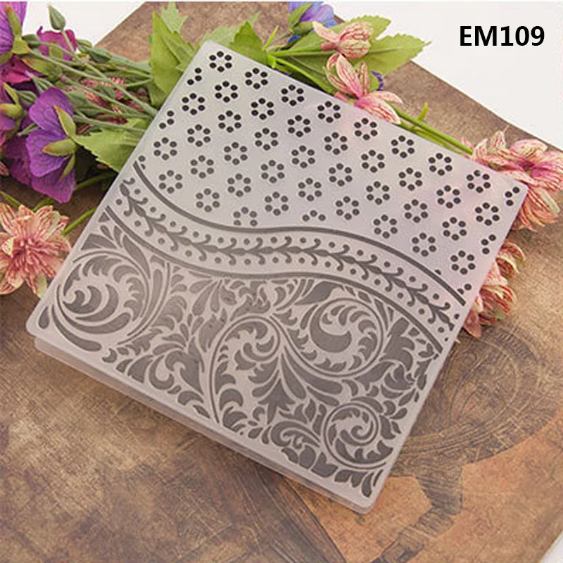 Cloud Embossing folders Plastic Embossing Folder For Scrapbooking DIY card XS