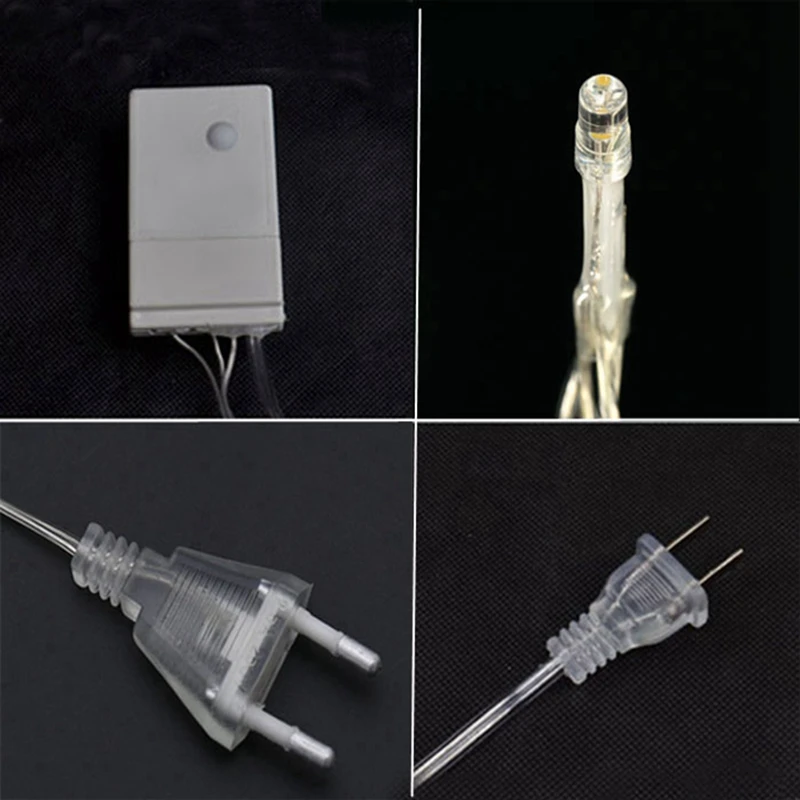 LED fairy  light string 10m 20m 30m  waterproof outdoor 220V / 110V for Christmas party wedding festival outdoor decoration