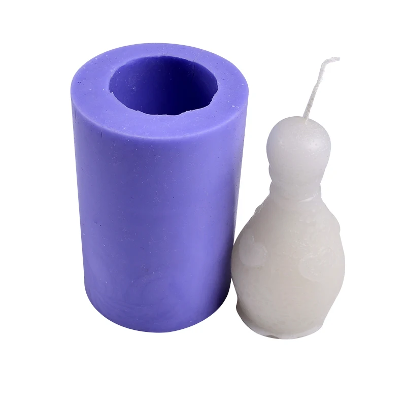 

Nicole Silicone Candle Mold DIY Handmade Soap Making Tool Vase Bottle Shape Craft Decorating Mould