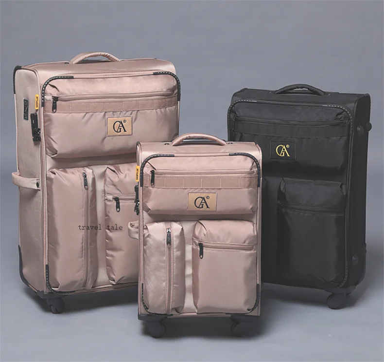 CARRYLOVE 2" 24" 2" дюймов Оксфорд багаж для путешествий багаж чемоданы коробка мягкие дорожные сумки с колесами